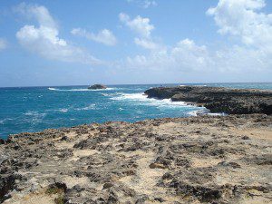 Pacific Ocean meets Oahu, near Laie