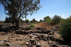 The ruins of NT Bethsaida