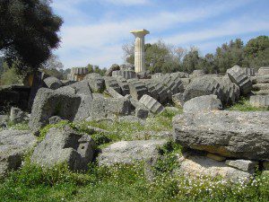 Zeus's temple in Olympia