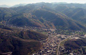 Park City from the air