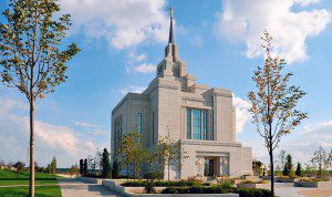 The first temple in the Ukraine