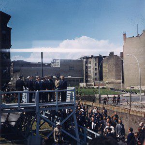 JFK at Checkpoint C in Berlin