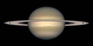 Saturn, by Hubble