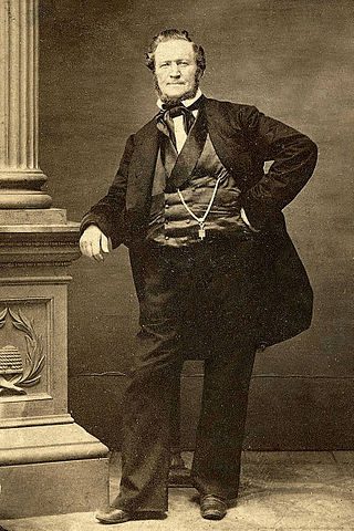 1855 photo of Brigham Young