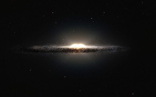 Milky Way Galaxy painting