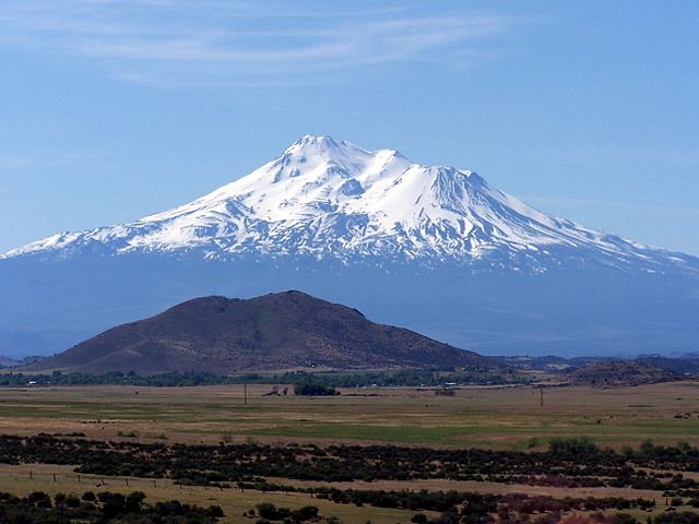 Mt. Shasta from the Interstate
