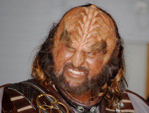 A Klingon fellow
