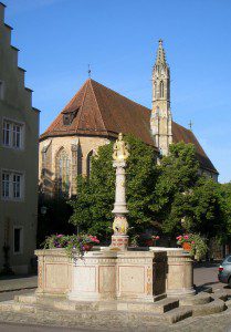 Franciscan church in Rothenburg ob der Tauber