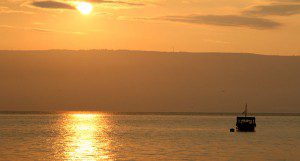 Dawn at the Sea of Tiberias