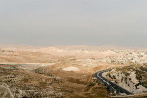 A view eastward from Jerusalem