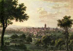 Die Stadt Darmstadt im Jahre 1816