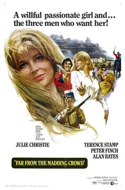 The film poster for the first "Far from the Madding Crowd"