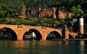 Heidelberger Brücke mit Schloss