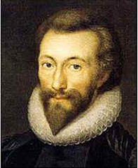 A portrait of John Donne