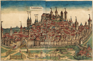A view of Nuremberg in 1493