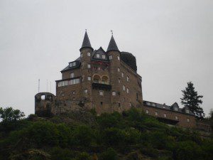 Rhine River castle