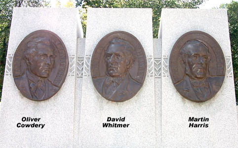 Oliver Cowdery, David Whitmer, and Martin Harris