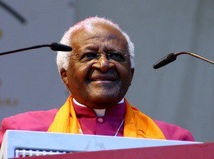 Desmond Tutu, retired Anglican archbishop in South Africa