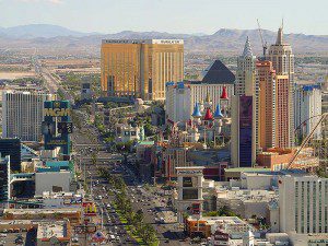 Vegas Strip by day