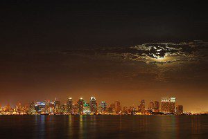 San Diego im Mondlicht