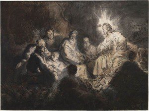 Pen and ink by Rembrandt