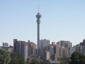 A view of Johannesburg