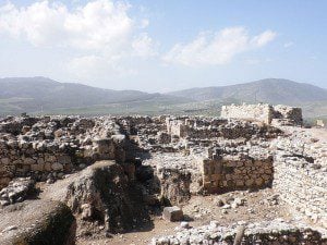 Tel Hazor citadel, of Bill Dever fame