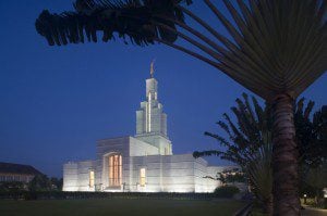 The second temple in Africa, unless I'm mistaken