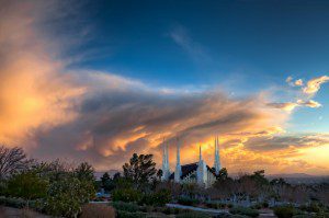 The first temple in Nevada