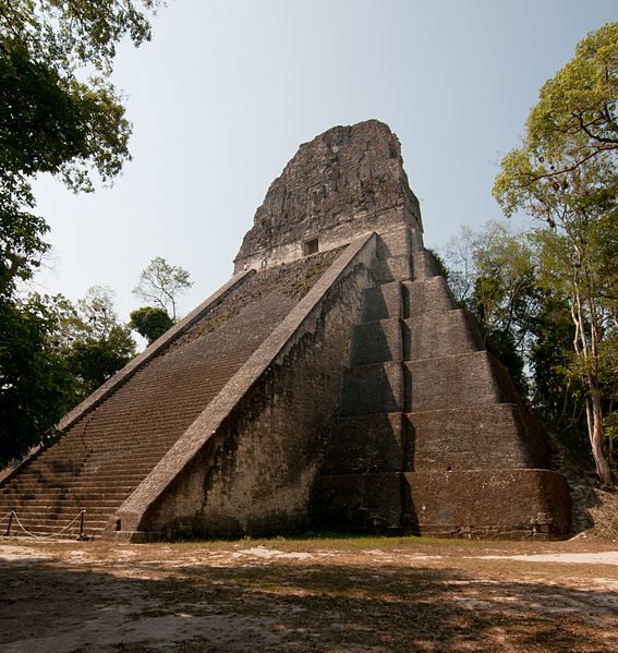 Temple V in Tikal