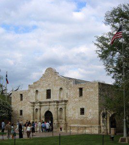 The Alamo, in San Antonio