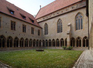 Inside the Augustinian cloister of Erfurt