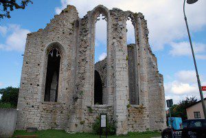 Visby church ruins