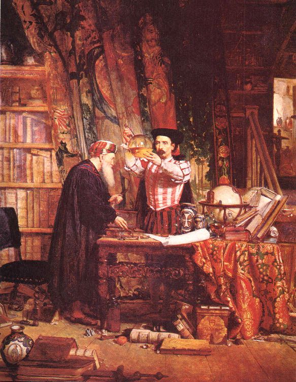 "The Alchemist" W. F. Douglas