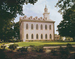 The first LDS temple