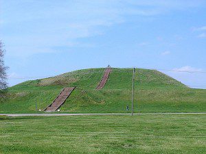 The main mound at Cahokia