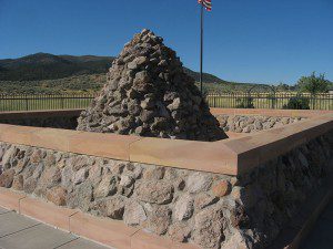 MMM memorial cairn