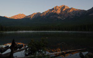 Sierra lake dawn