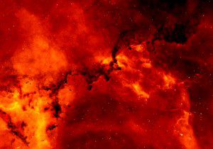 A photo of the Rosette Nebula