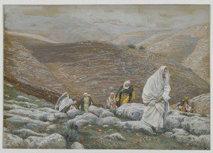Tissot, Jesus going up to J'lem