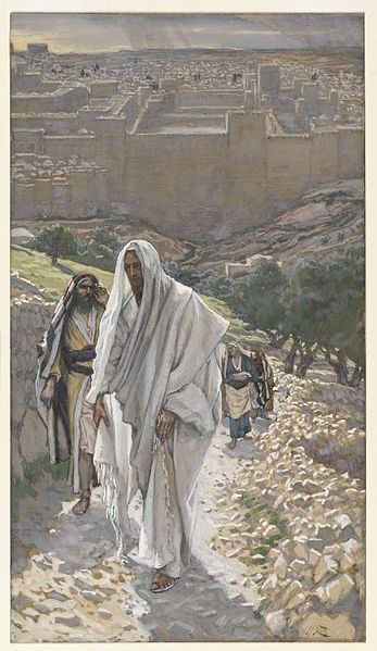 Tissot, Jesus going to Bethany
