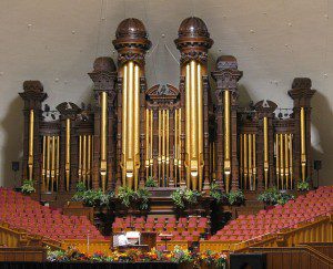 Tabernacle organ pipes