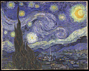 Van Gogh, "Sterrennacht"