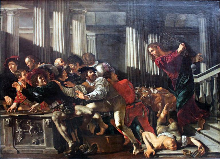 Not Caravaggio, but a follower