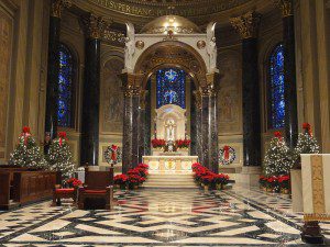 The high altar of Philadelphia's cathedral