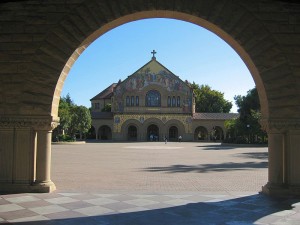 Memorial Church at Leland Stanford's most excellent university