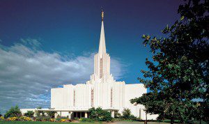 Salt Lake Valley's second temple