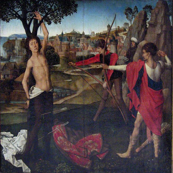 St. Sebastian has an accident with some amateur archers
