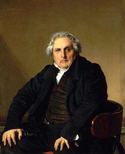 M. Bertin, by Ingres