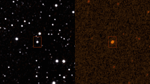 A possible site of intelligent life?